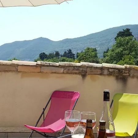 Gites Du Chateau D'Alencon Le Pegue Exterior photo